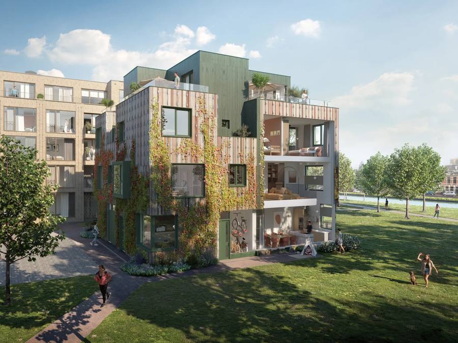 Stadswoning bnr 55 55, Leiden